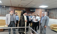دیدار امام جمعه و شهردار لار با نیروهای آتش نشانی و امدادی