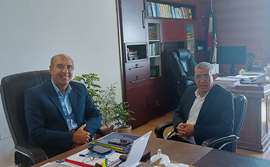 دیدار شهردار لار با معاون توسعه مدیریت و منابع انسانی استانداری فارس