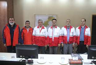 تقویت همکاری های امدادی با عضویت داوطلبانه شهردار لار در جمعیت هلال احمر